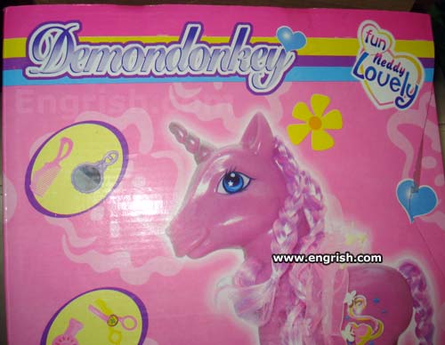 LE DEMONDONKEY DE FUN NEDDY LOVELY