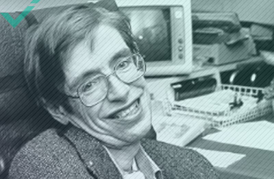 Stephen Hawking, an author, a theoretical physicist, a cosmologist (1942-2018)